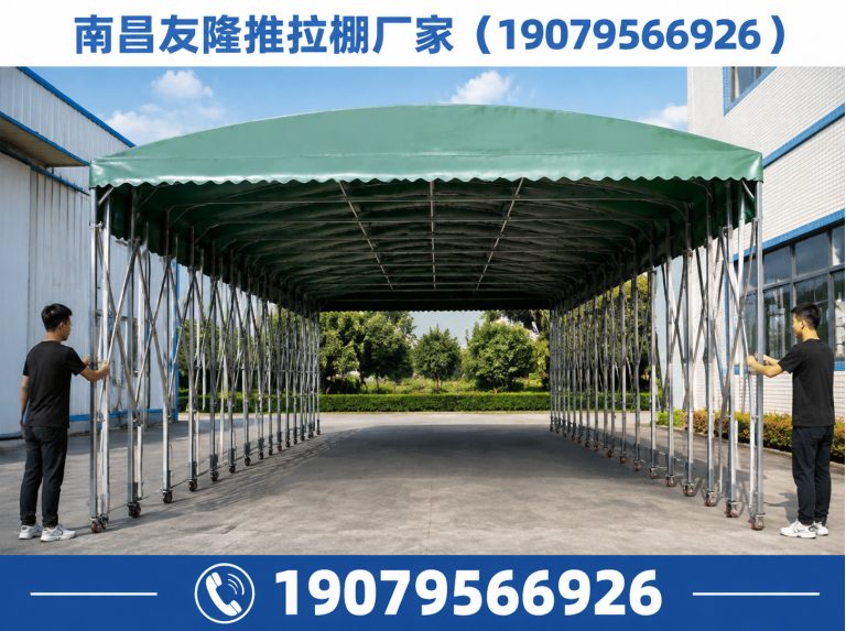 新建区电动推拉棚展示图